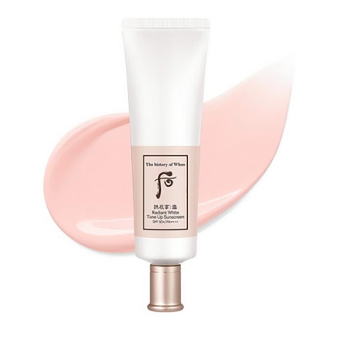 The History of Whoo Gongjinhyang Seol Radiant White Tone Up Sunscreen SPF50+ PA++++ – Brightening & UV Protection, Korean