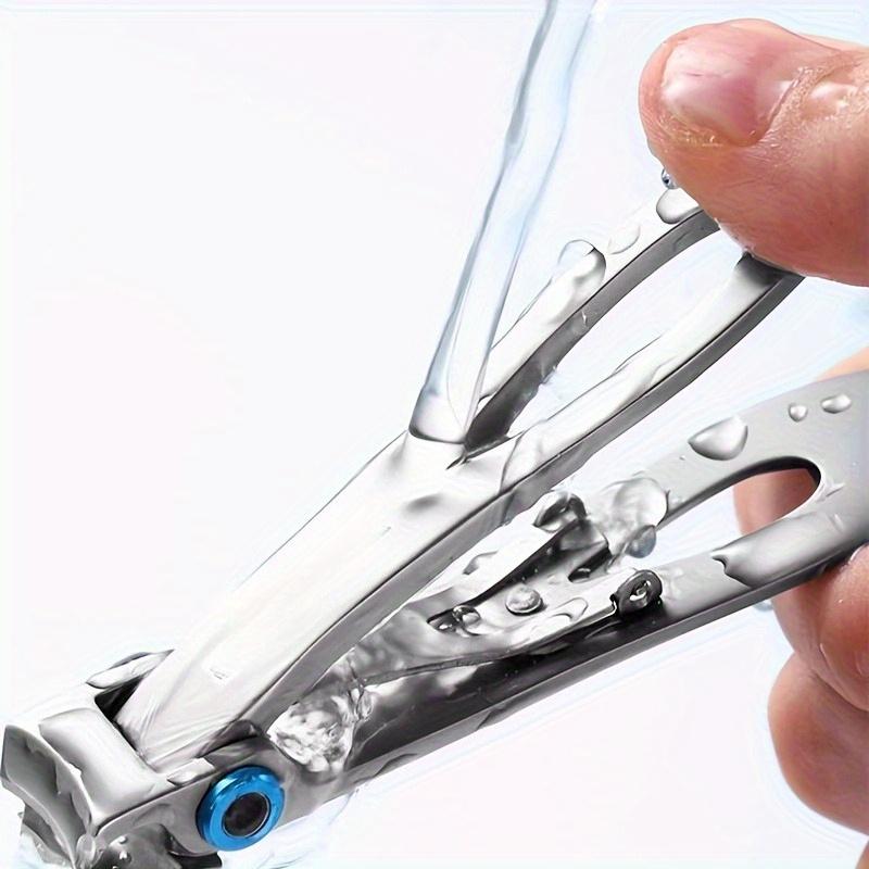 1pc Stainless Steel Nail Clippers - Sharp, Precise Edge for Fingernails & Toenails, Thick Nail Trimmer - Ideal for Manicure & Pedicure, Nail Trimmer