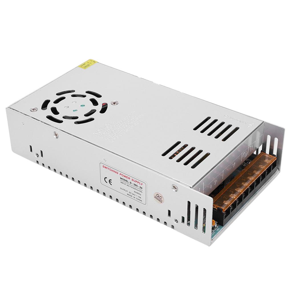 1Pc Switch Power Supply Driver Adapter Aluminum Alloy DC 24V LED Screen Strip Light Driver 3D Printer