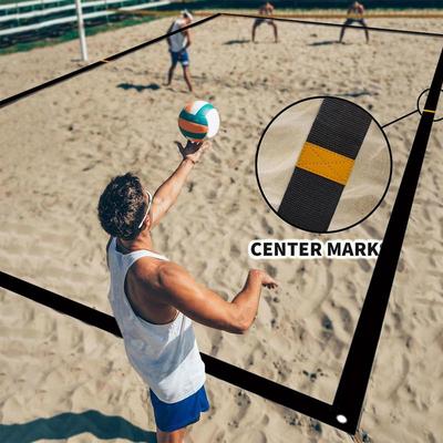Volleyball Court Lines Professional Grass Volleyball Lines Reusable Outdoor Play Accessories Tennis Courts Equipment For Daily
