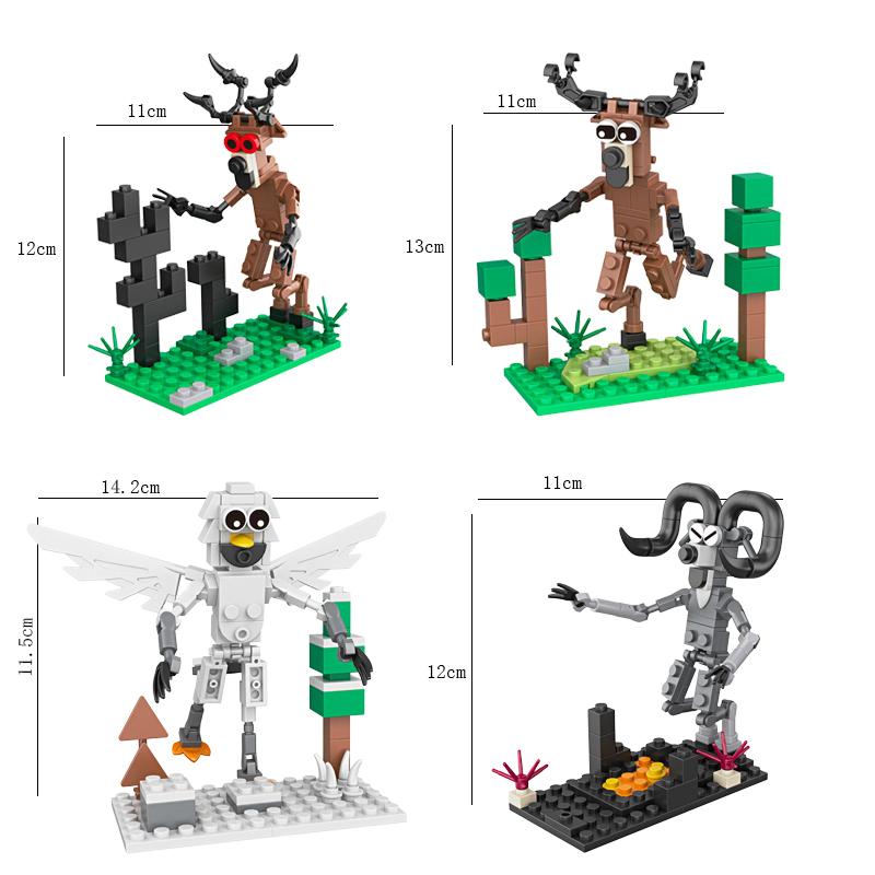 Non-Toxic New 99 Nights In The Forest Building Block Toys Assembly Model 99 Nights In The Forest Collection Bricks For Kids Fan Gifts