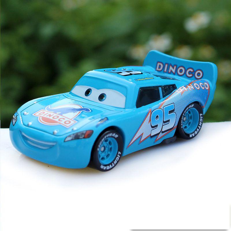 Cars Childrens Toy Car Alloy Car Mcqueen Mc Uncle Car King Sheriff Roadblock