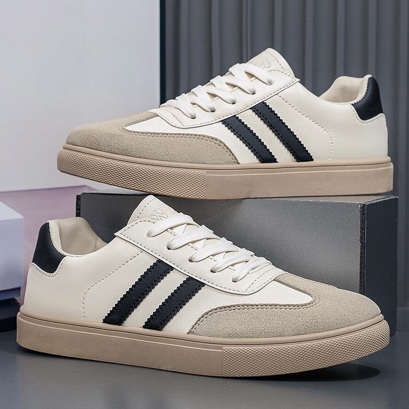 

Men s shoes German training shoes new fashion retro casual sports little white shoes men s flat Forrest Gump board shoes trendy shoes men 39
