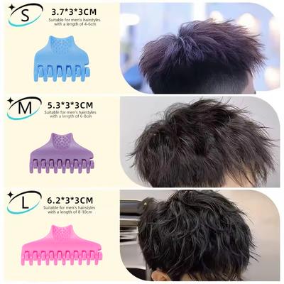 25pcs Multifunctional Hair Styling Claw Clips Set Hair Grips Fluffy Volumizing Curling Salon Rollers Hairdressing Accessories