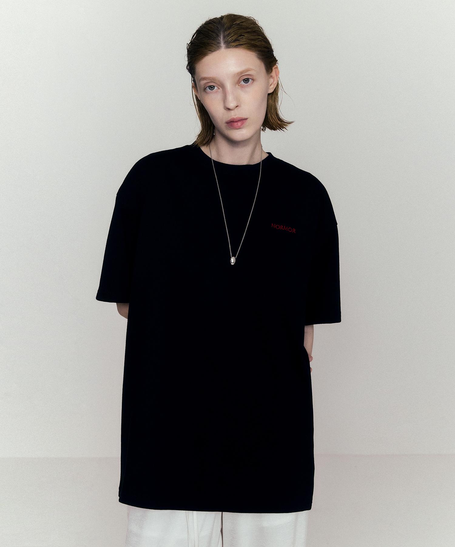 Черная футболка с логотипом Nomer Black/S