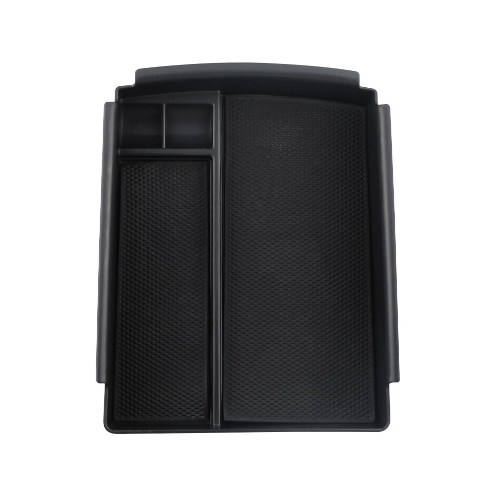 Car Central Armrest Storage Box Organizer Tray Case Accessories for Tesla Model X 2016 -2020 for Tesla Model S 2016 -2020 Black