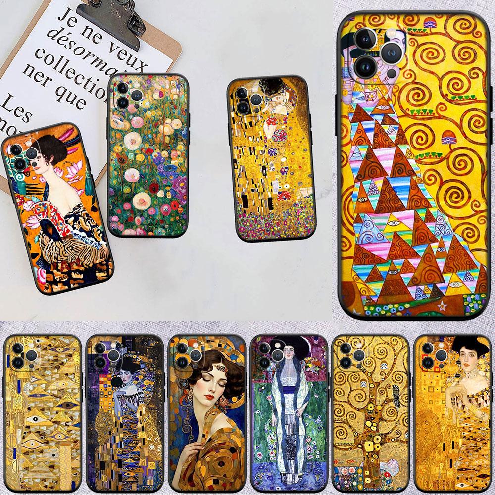 MY14 Gustav Klimt Phone Case for Samsung Galaxy A11 A12 A13 A15 A52S A53 A55 A56 A70 A71 A72 A73 F06 F16 F56 S10 Plus S10e