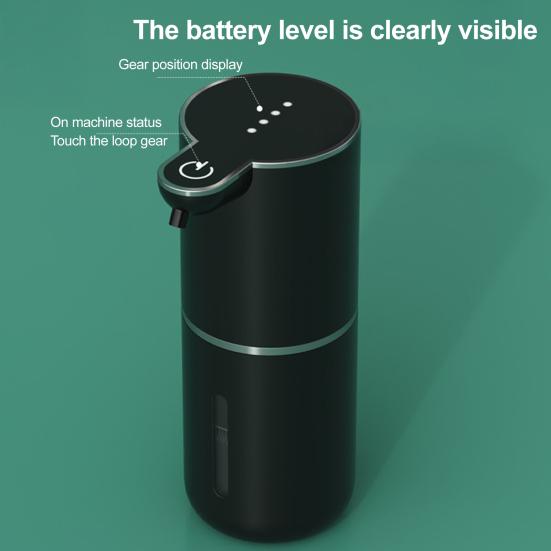 Yousheng Automatic Soap Dispenser Smart Sensor USB-C Rechargeable 4 Foam Settings Waterproof Electric Soap Dispenser