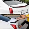 Black Bumper Front Lip Decorative Cover Rear Wing Trim Cover Car Modified Accessories Fit For Cadillac ATS 2015 2016 2017 2018