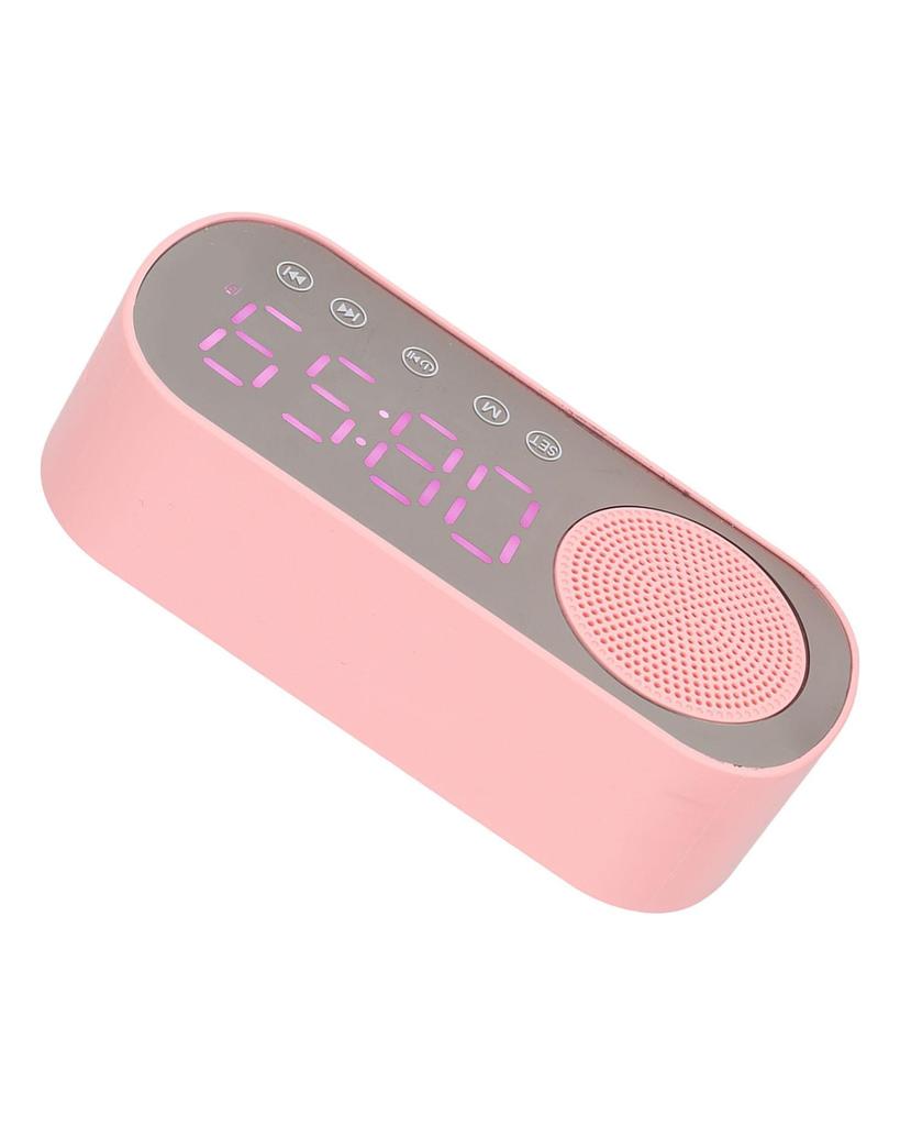 Wecker Bluetooth Lautsprecher HIFI LED Spiegel Bildschirm Micro USB Lade FM Radio Digital Uhr für