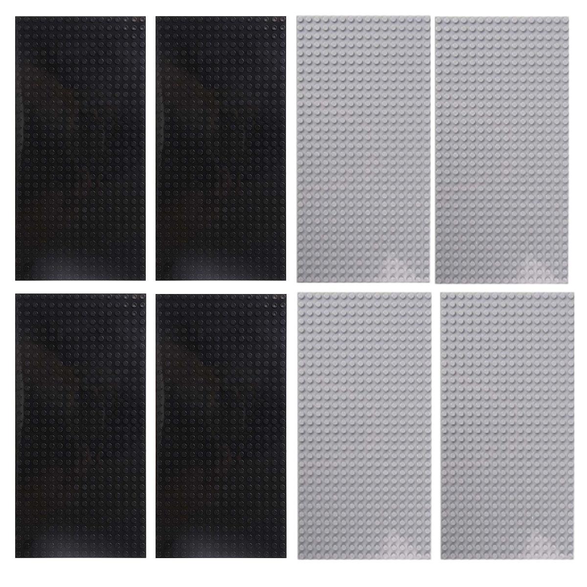 

Non-Toxic 8Pcs 16X32 Base Plates Building Blocks Diy Bricks Baseplates Plastic Assembly For Children Kids Gift 8PCS