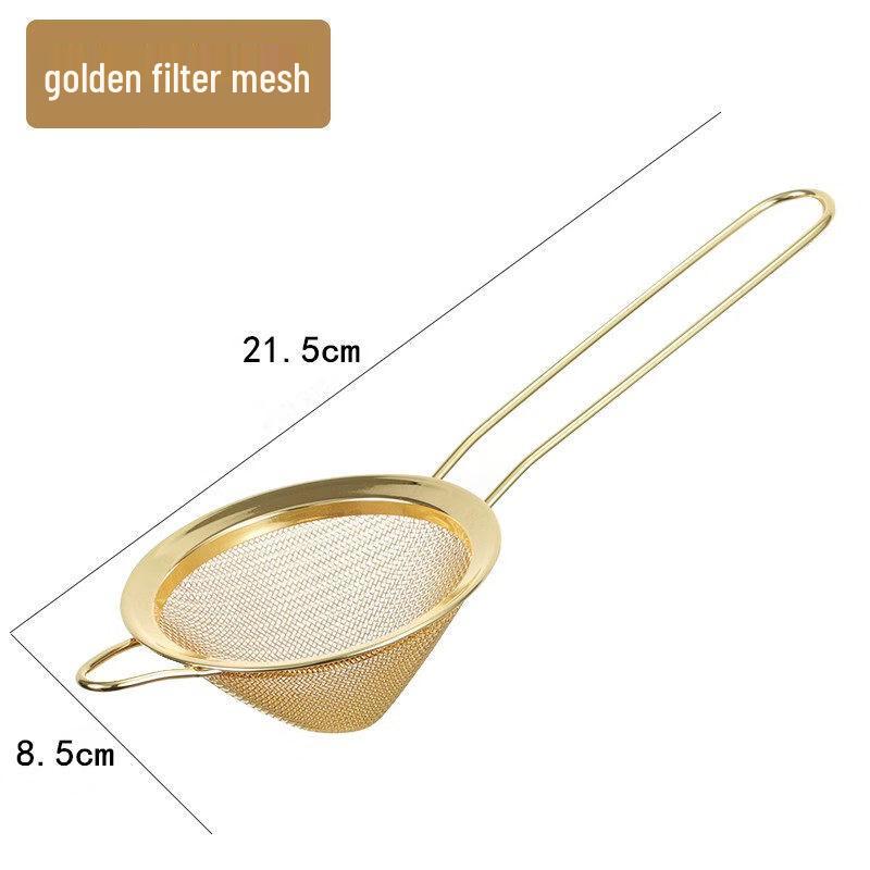 ZISIZ Double Layer Cocktail Strainer