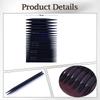 Black Anodized Aluminum Interchangeable Circular Knitting Needles Set (3.0-10.0mm)