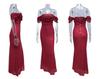 2026 European Sequin One-Shoulder Slit Dress - Women's Casual Fashion