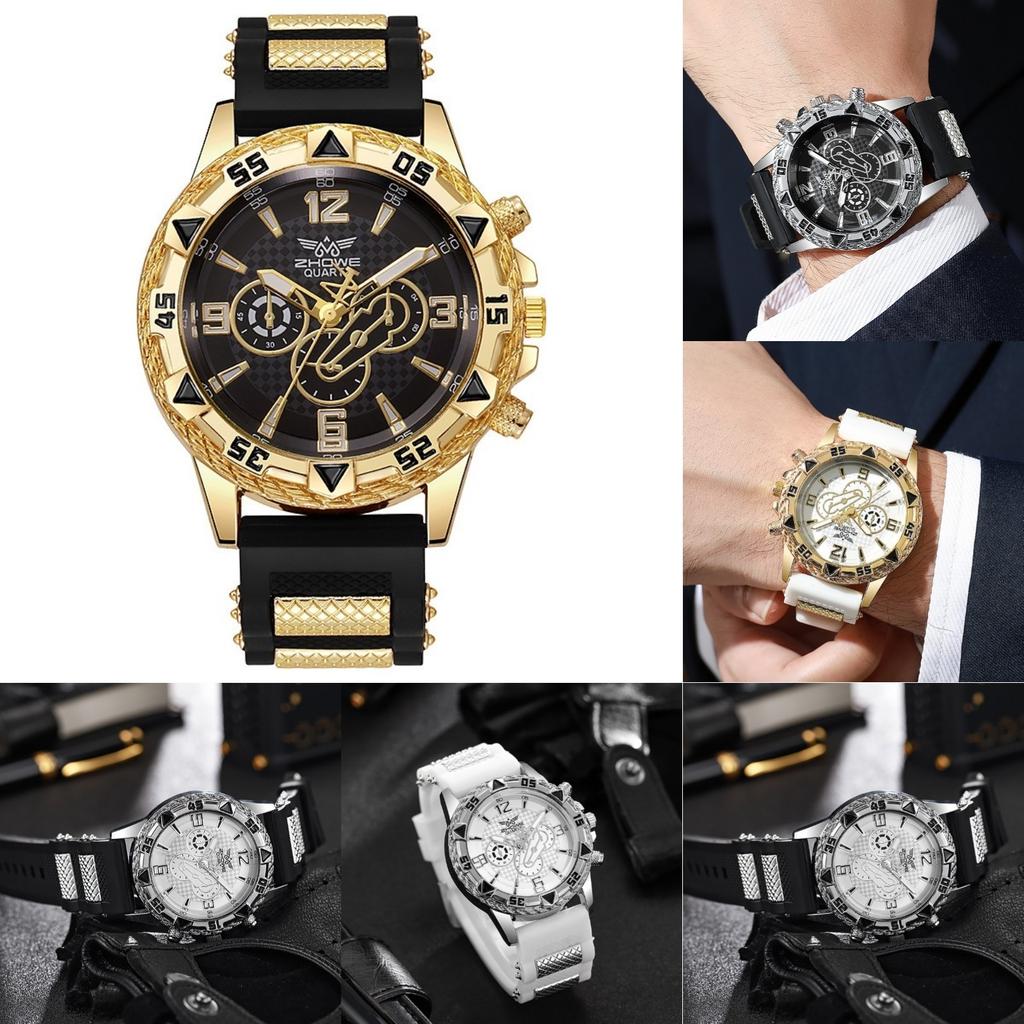 Mens Leather Business Fashion Watch Strap Watch For Gift Giving