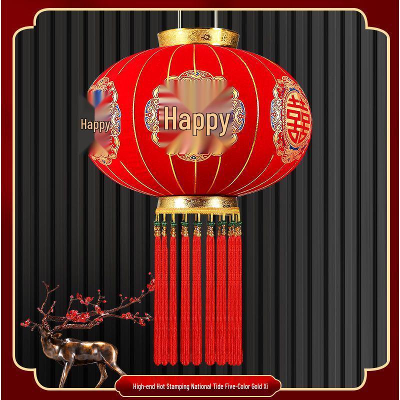 Red Xi Wedding Lanterns for Outdoor Front Door and Balcony Decoration