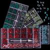 Nail Art 21 Grid Rhinestone Box Nail Art Diamond Flat Bottom Special-Shaped Diamond Nail Rhinestone Nail Art Jewelry Set