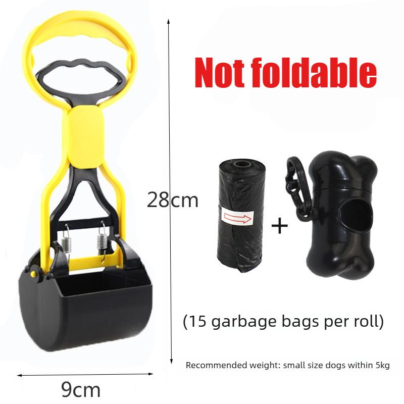 Dog Poop Scooper for Cleaning Medium and Large Pet Waste or Garden Waste, No Need to Bend Pet Cleaning Tools