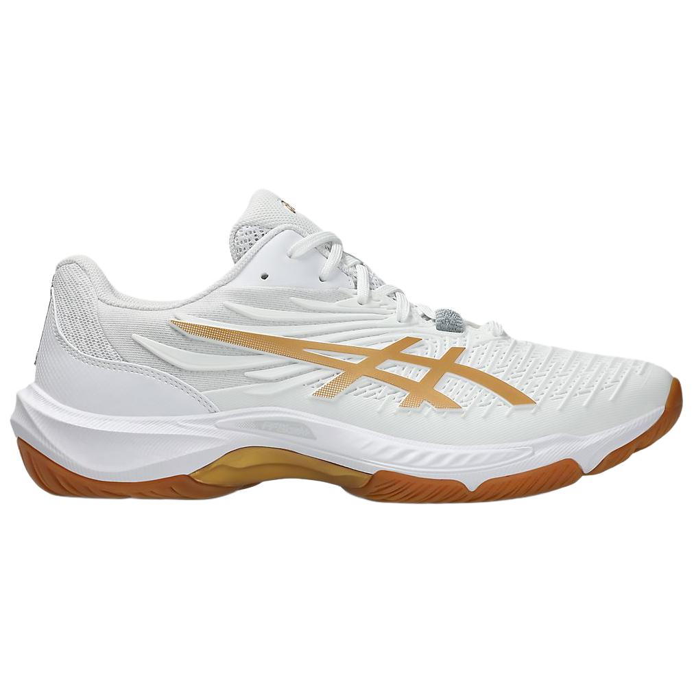 Asics Court Control FF 4 2E Comfortable Durable Supportive Badminton Shoes Unisex Sneaker White Platinum 1073A094-100