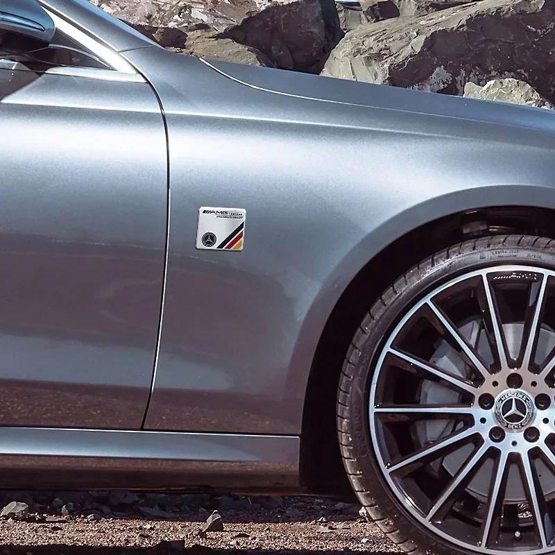 1pcs Car Sticker Automotive Emblem Auto Accessories for Mercedes Benz AMG W203 W204 W205 W212 W213 W177 W176 W117 W116 W222 X253 FE8