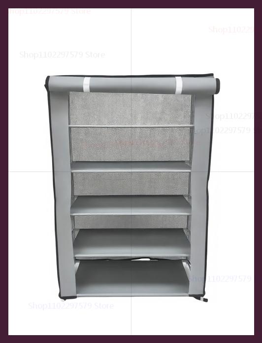 

Простой пылезащитный шкаф для обуви Многослойное хранение Общежитие Прихожая Арендный дом Органайзер для обуви Легко установить