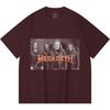 230 Gsm Cotton Heavy Metal T-Shirt Rock Band Popular Music Print Unisex Heavy Cotton T Shirt