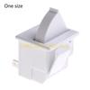 L8RE Fridge Parts AC 5A 250V Plastic Switch for Refrigerator Freezer Door Lamp Light White Switch Replacement