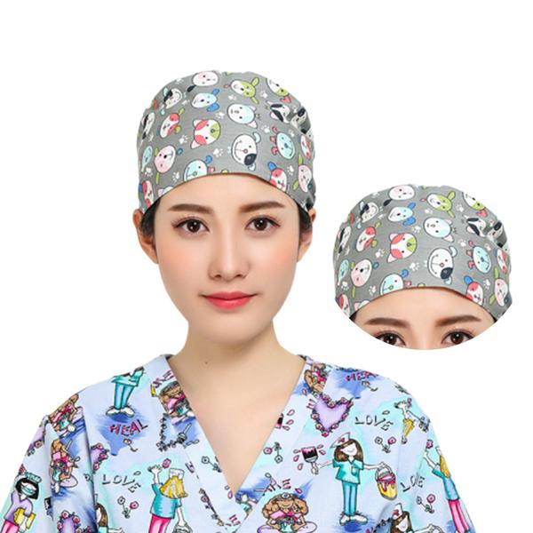 Buy 1pc Surgical Cap Soft Dog Print 