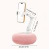Foldable Plush Phone Holder Rotatable Car Sofa Bed Lazy Holder For Mobile Tablet Pillow Stand Adjustable For Reading On Bed