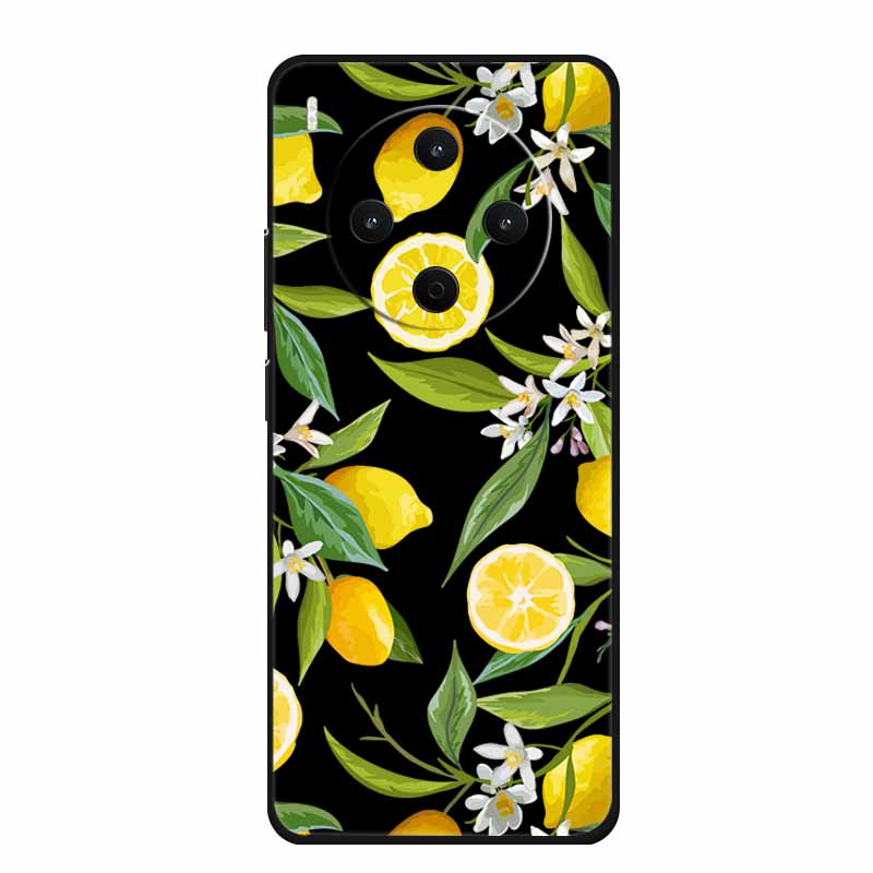 Black Silicone Case For Vivo Y500 Pro 5G 2025 Case Cartoon Cat Soft Back Cover For Vivo Y500 Pro Phone Case 6.67" Fundas Coque