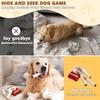 Wekuw Interactive Dog Toy with Squeaker, Removable Design Plush Chew Toy for Puppies and Dogs of All Ages