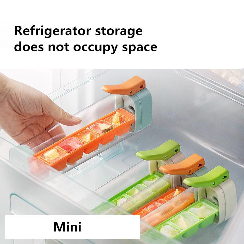 Portable Ice Cube Mold Ice Maker Bottle Food Grade PP Ice Bucket Whiskey Maker kitchen Accessorie
