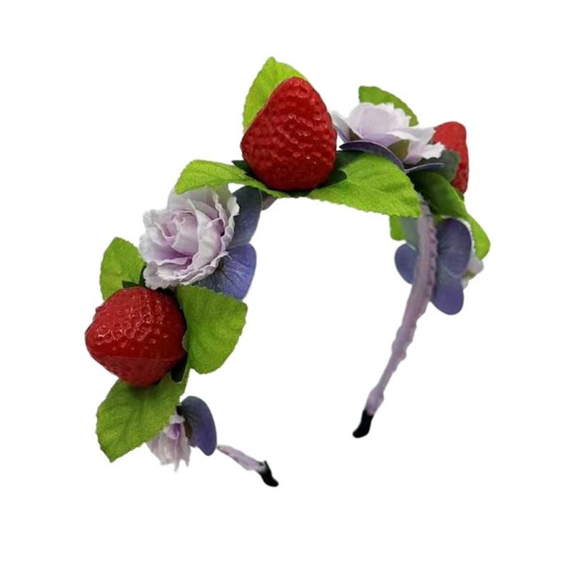 Легкие Цветочные Ободки Модный Аксессуар Для Волос Удобный Аксессуар Для Волос Костюмный Аксессуар Для Волос На Свадьбы Вечеринки