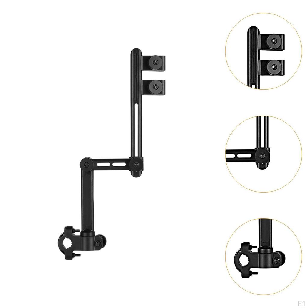 Bike Umbrella Holder Holding Mount Retractable Easy to Install for