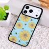 Beauty Yellow Sunflower Phone Case for iPhone 17 Air 16 15 11 12 14 13 Pro Max Shockproof Cover
