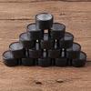15pcs Metal Round Storage Cans with Transparent Window Screw Caps for DIY Crafts Travel Jewelry Spices Cosmetics Decor Organizer