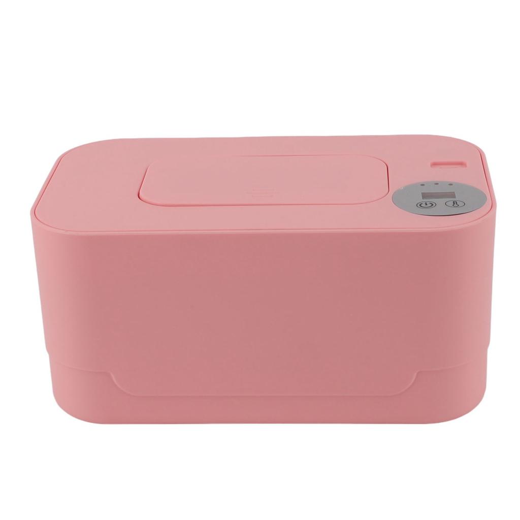 Wipes Warmer with Night Light Temperature   Refillable Multifunctional Portable USB Baby Wipes Holder Dispenser