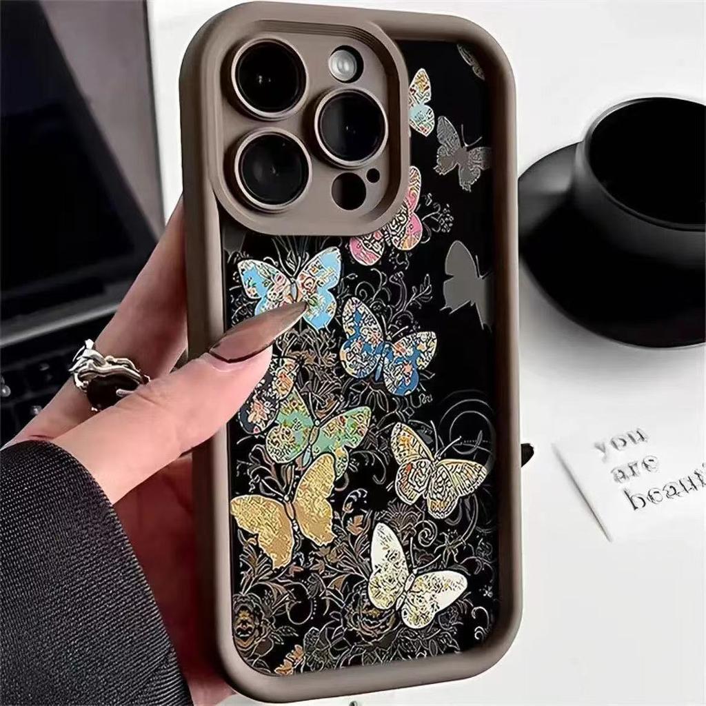 Beautiful Color Butterfly for Iphone16pro Mobile Phone Case Apple 15/14/13 Promax New 12x11