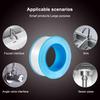 20-Pack of PTFE 1/4M Thread Seal Pipe Tape, Water & Gas Safe, Duct Tap for Engineering, Evacuum Seal Roll.