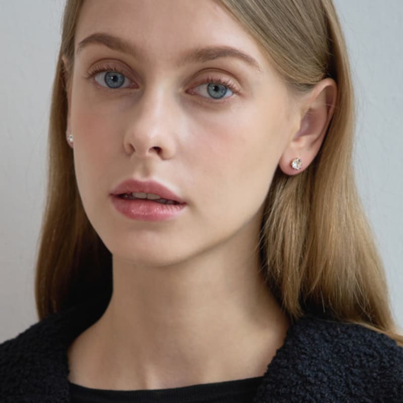 Cercei ELLE Jewelry umpluți cu aur de 14K ELGPEE470