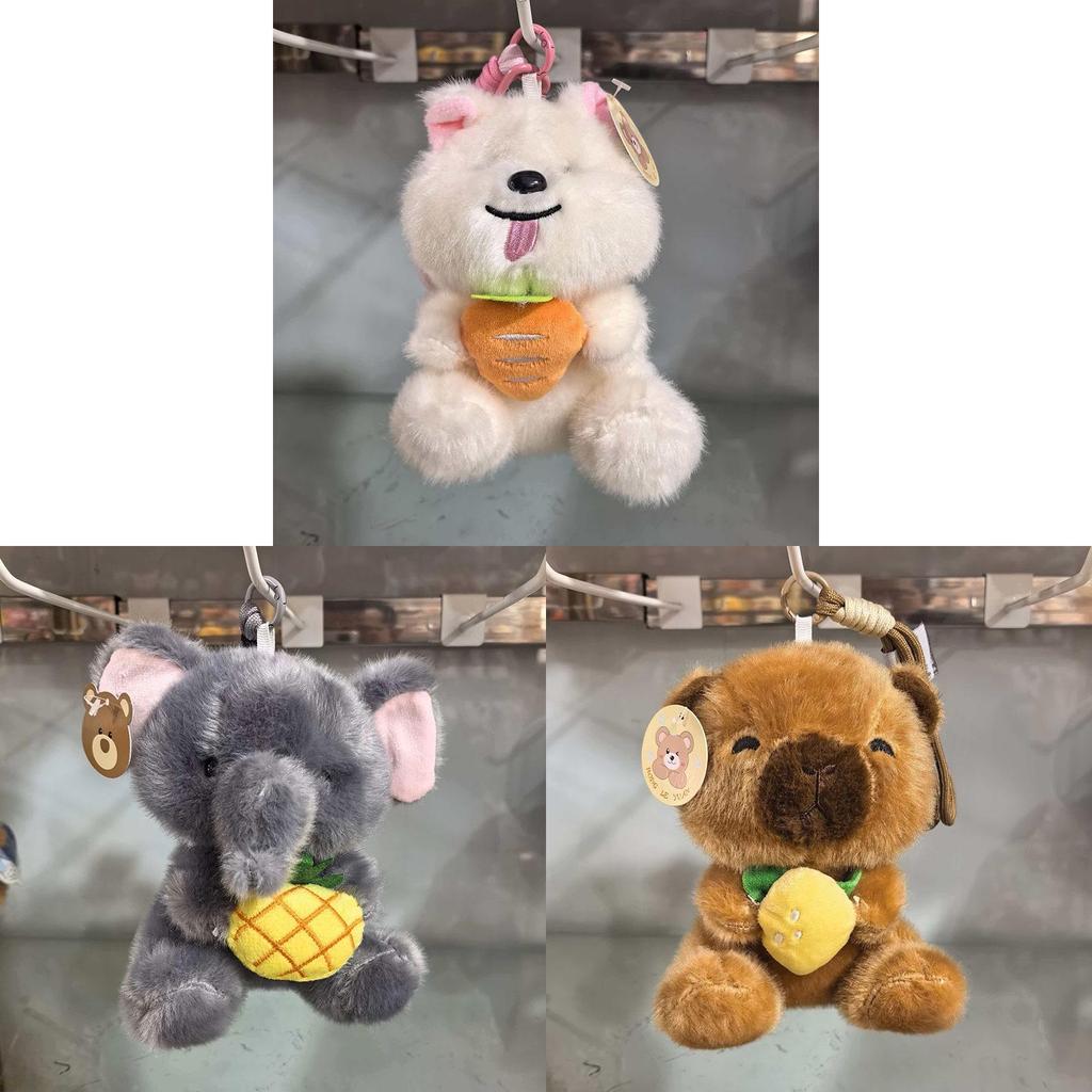 Animal Plush Doll With Short Pile Fur For Childrens Room Decor