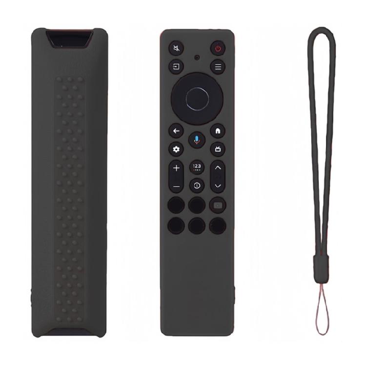 Textured Grip TV Controller Case Flexible Silicone Cover For RC923A FMB1/RC813A FMB1,QM6K QM7K Remote Protections