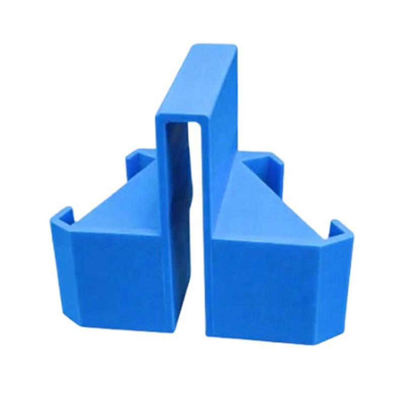 

Кріплення для камери телефону на тенісну сітку Портативне Надійне Тримач для камери з 2 слотами для сітчастого паркану Інструмент для відеозапису Тренувань та Аналізу Матчів синій