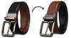 sk belt PTN RB35-95-MET-0995 Black-Brown