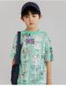 EI Children's Boys' Short-Sleeved T-Shirt - Summer Fashionable Cool Mid-Size