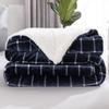 New Double-Layer Thick Lambskin Leisure Blanket for Sofa or Office Nap