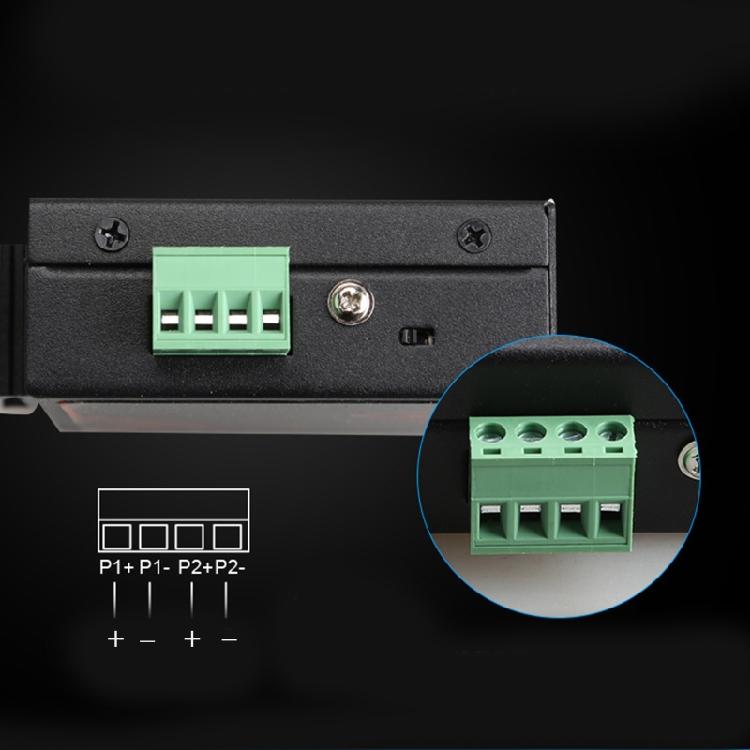 5-Port Network LAN RJ45 POE Splitter Wlan Hub Ethernet Switch 10/100M Industrial