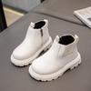Children Short Boots Soild Color Versatile Kids Ankle Boots Soft Bottom Non-slip 2025 Autumn Winter New Boys Girls Fashion Boots