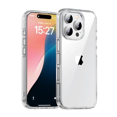Suitable for Apple 16 Phone Case, Transparent IPhone16pro Protective Case, Anti-drop 16 Pro Max 2.0 Thickness
