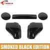 Smoked Black Rear Taillight Cover Fog Light 3rd Brake Lamp Trim for 4Runner 14+